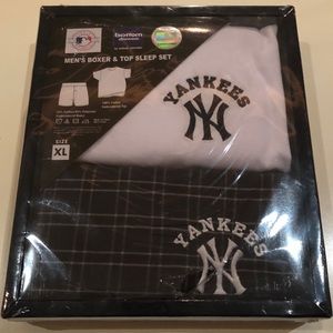 NWT: Men’s Boxer & Top Sleep Set: NY YANKEES